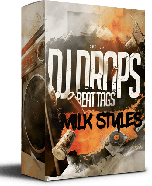 CUSTOM DJ DROPS- Milk Styles Voice